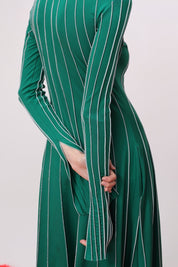  Stitch Detail Maxi Dress Product Amoralle