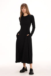  Stretch Jersey Midi Dress Product Amoralle
