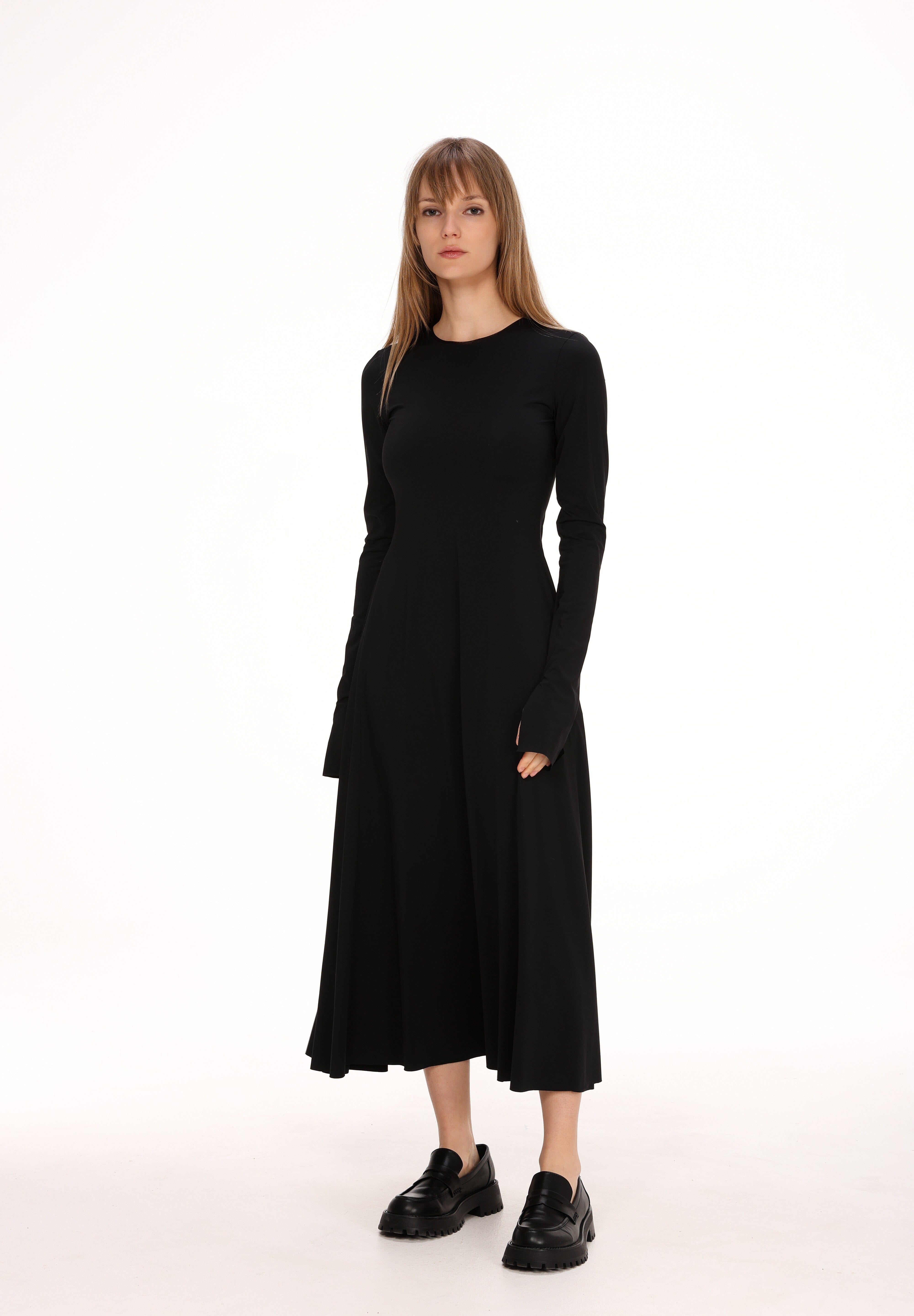  Stretch Jersey Midi Dress Product Amoralle