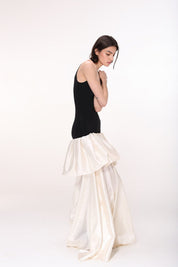  Two-Tone Sleeveless Dress Product Amoralle
