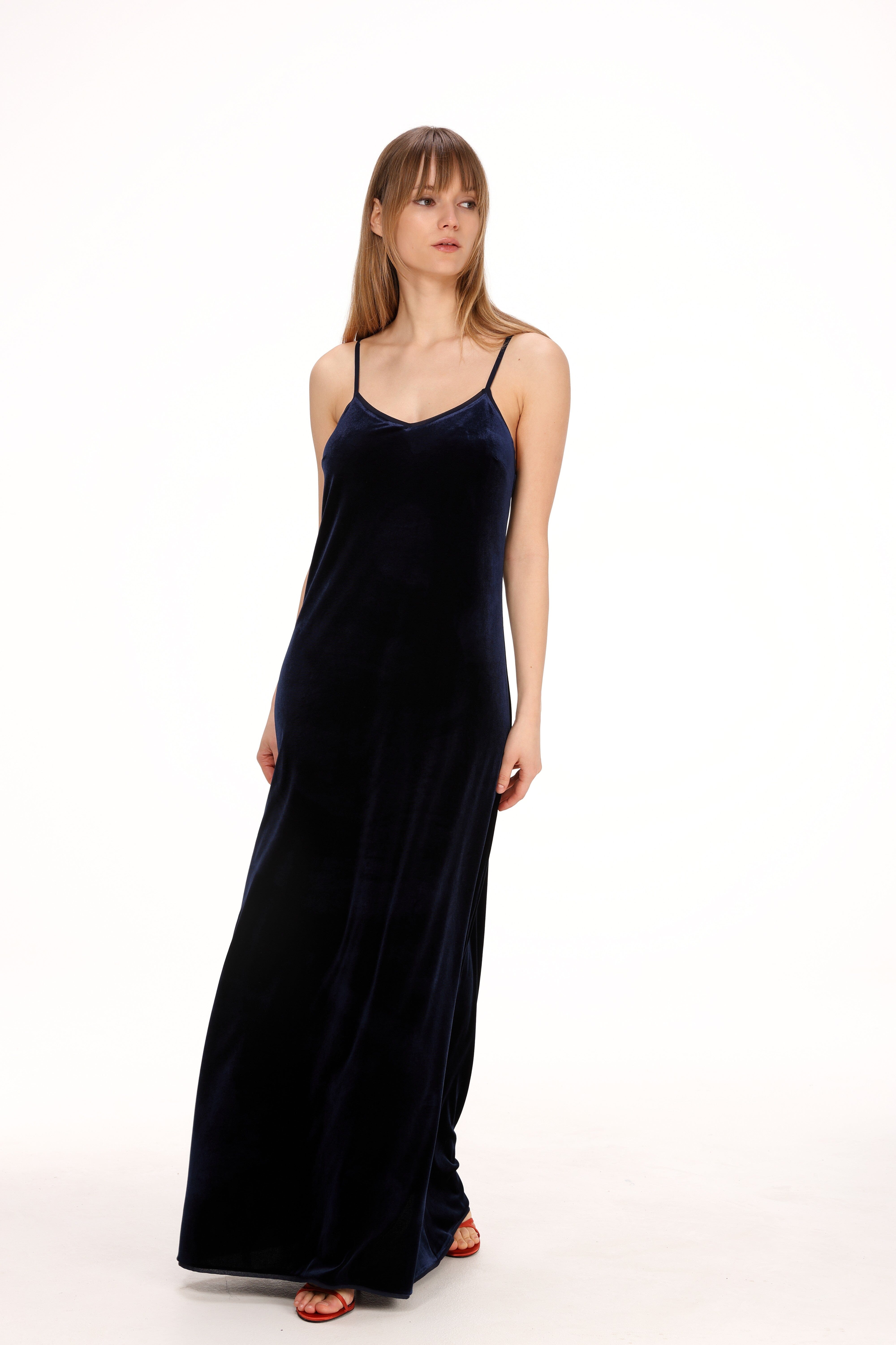  Velvet Maxi Slip Product Amoralle