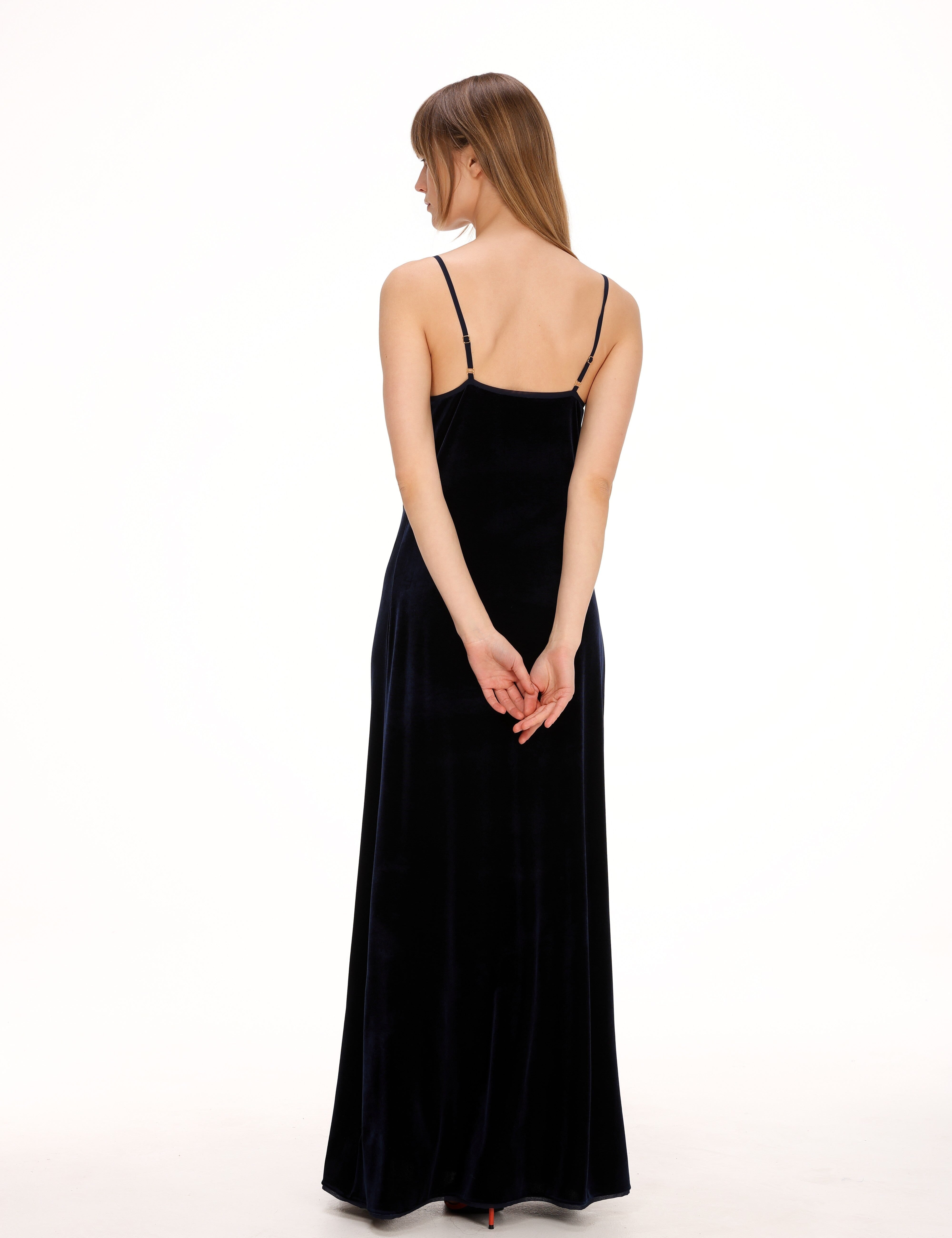  Velvet Maxi Slip Product Amoralle