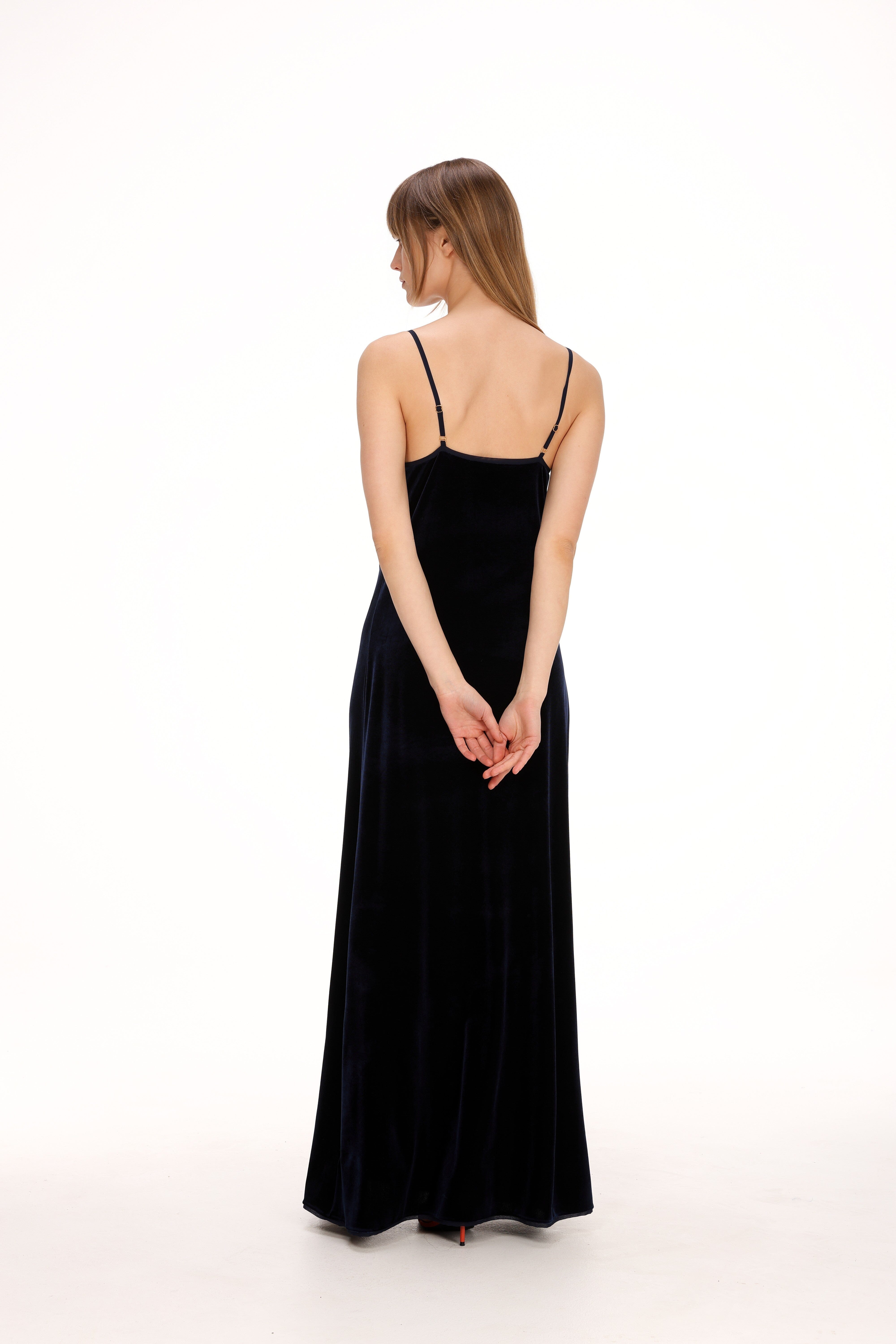  Velvet Maxi Slip Product Amoralle