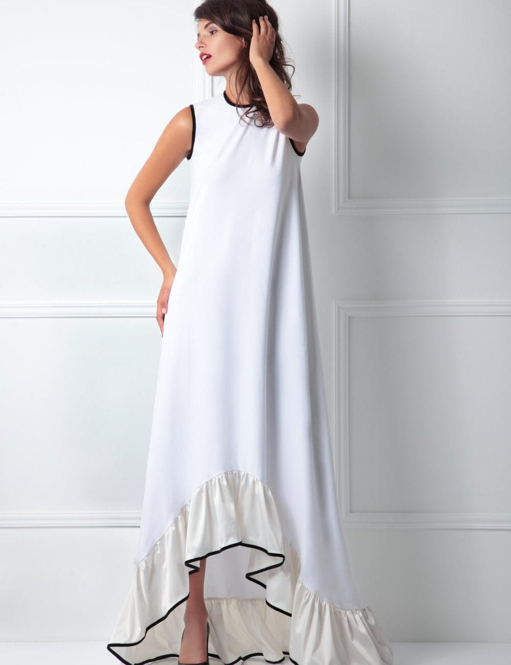  White Maxi Dress Product Amoralle
