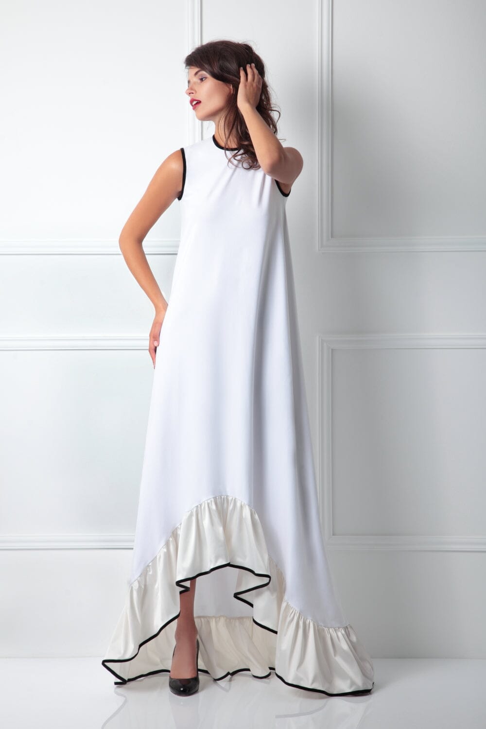  White Maxi Dress Product Amoralle