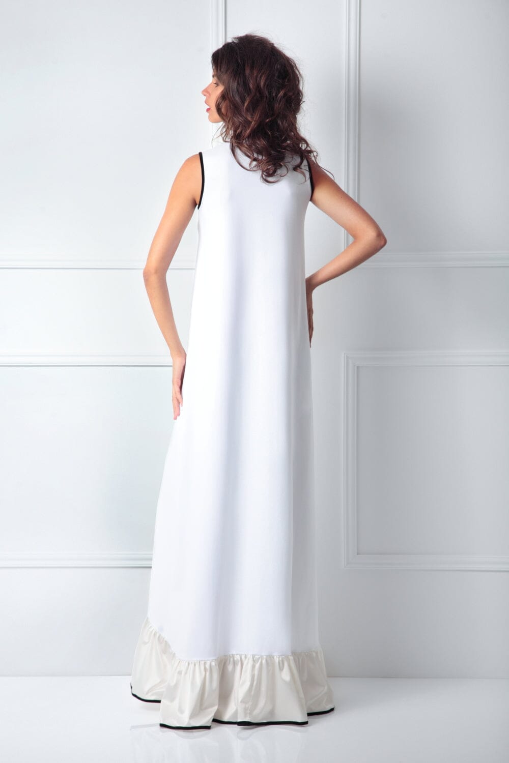  White Maxi Dress Product Amoralle