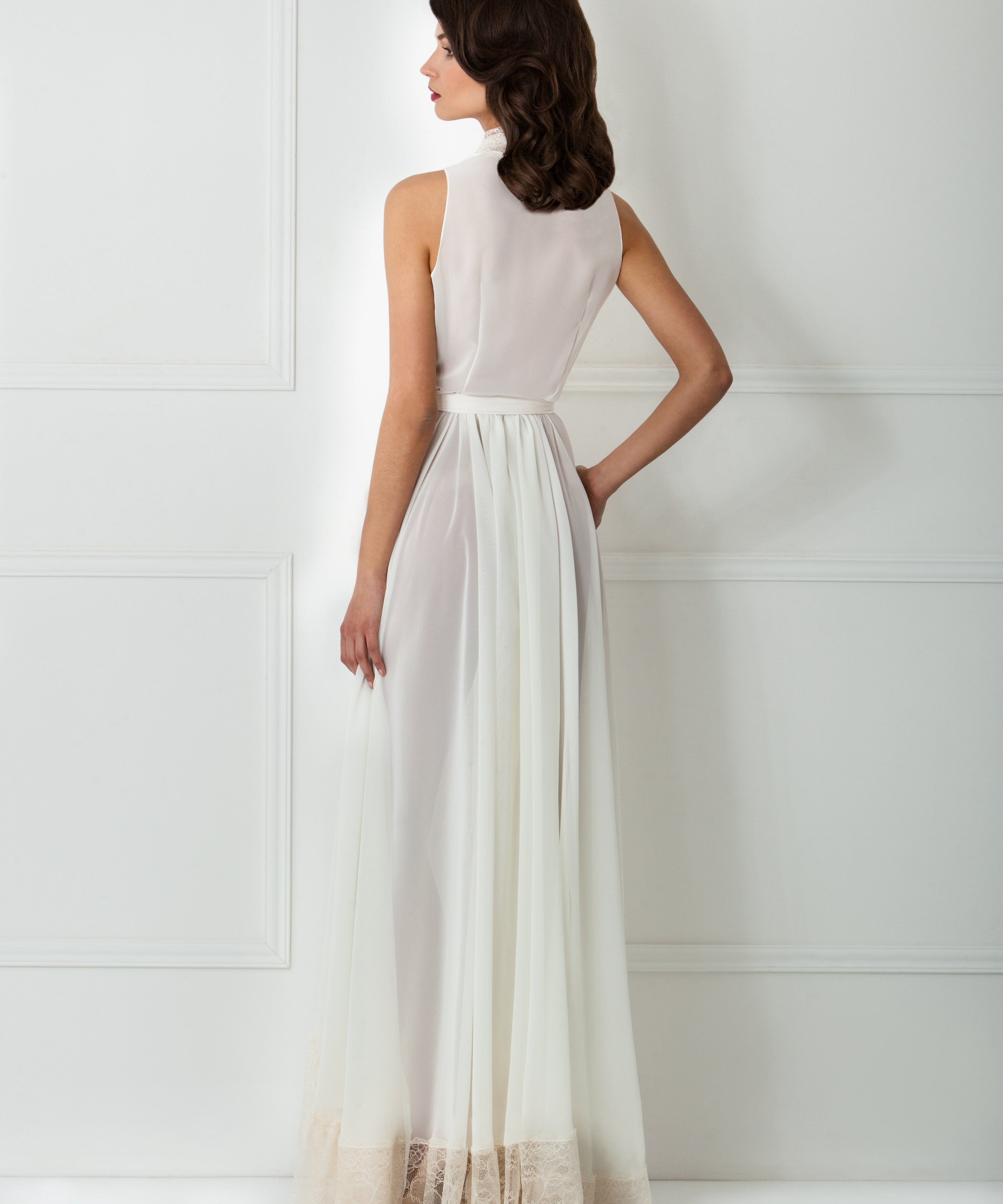 amoralle linen dress SLIPS Amoralle