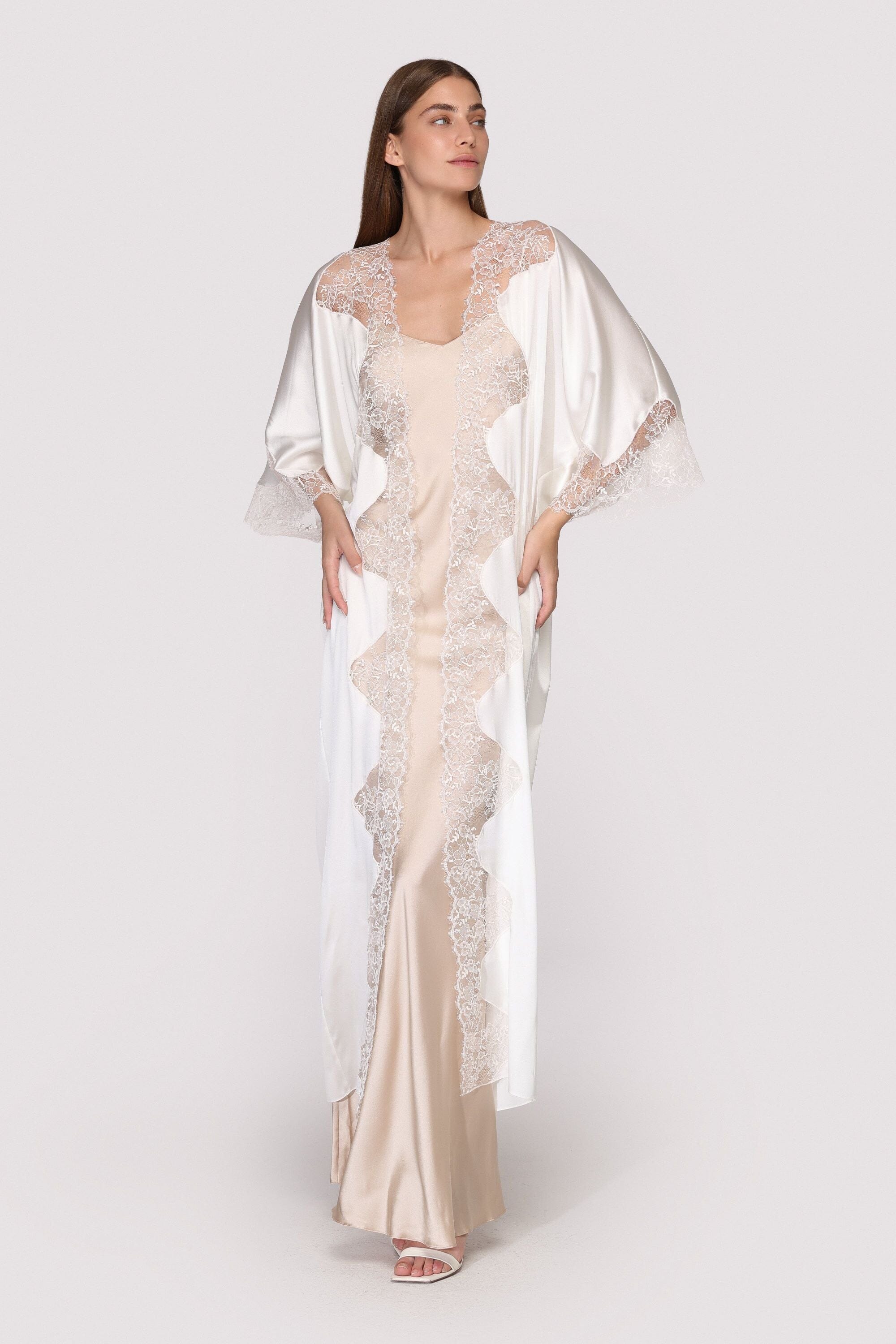  Wild Grace Ivory Robe Product Amoralle