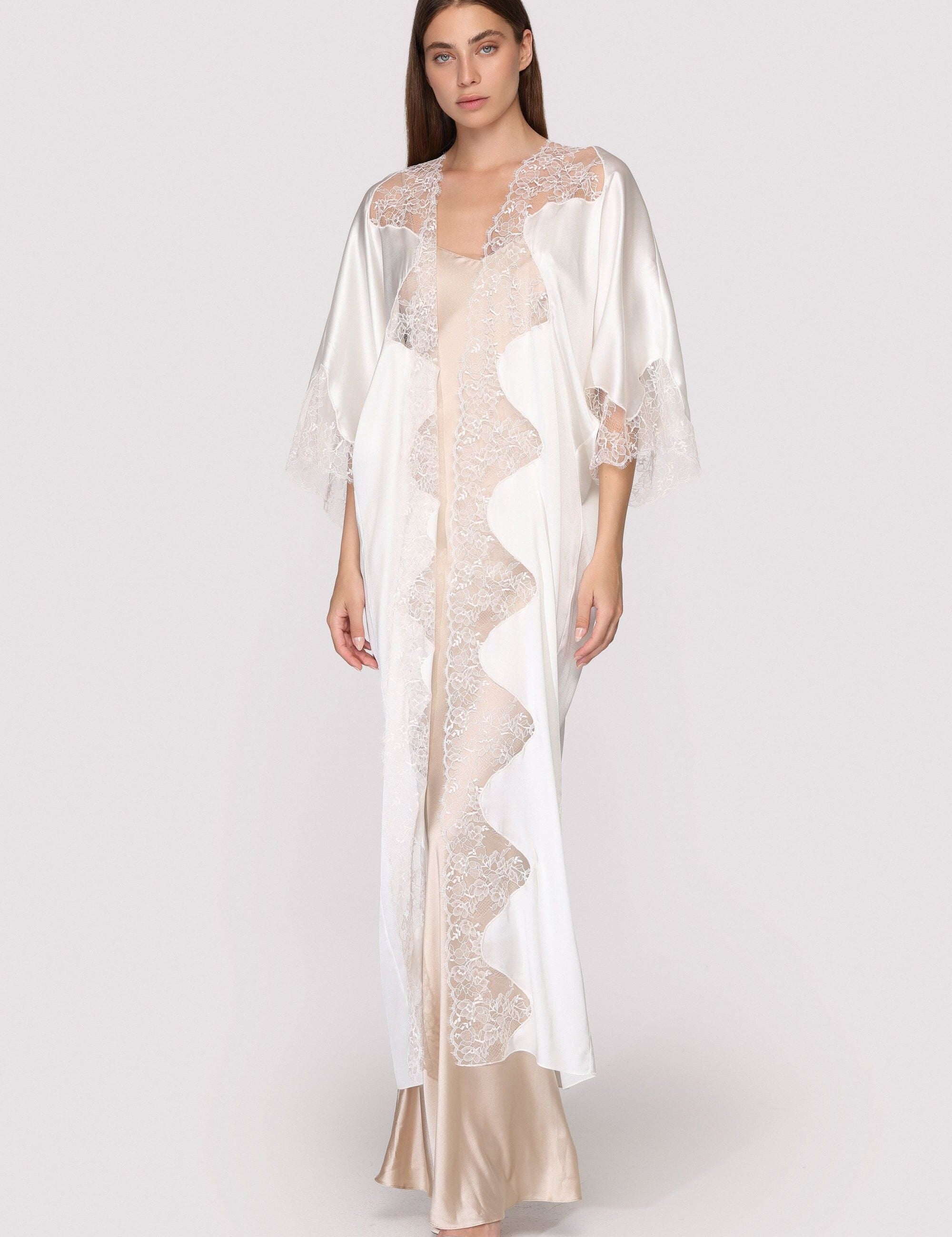  Wild Grace Ivory Robe Product Amoralle