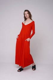  Aesthetic Dress Red Product SIA Glamoralle