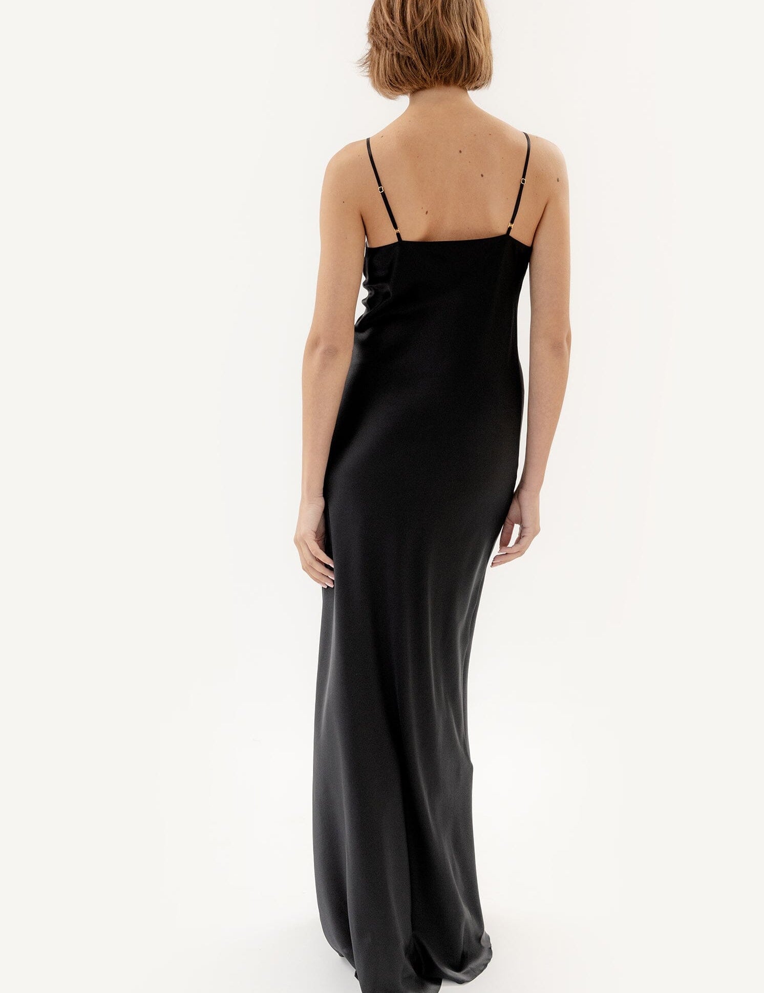  Benevolent Silk Slip Black Product Amoralle