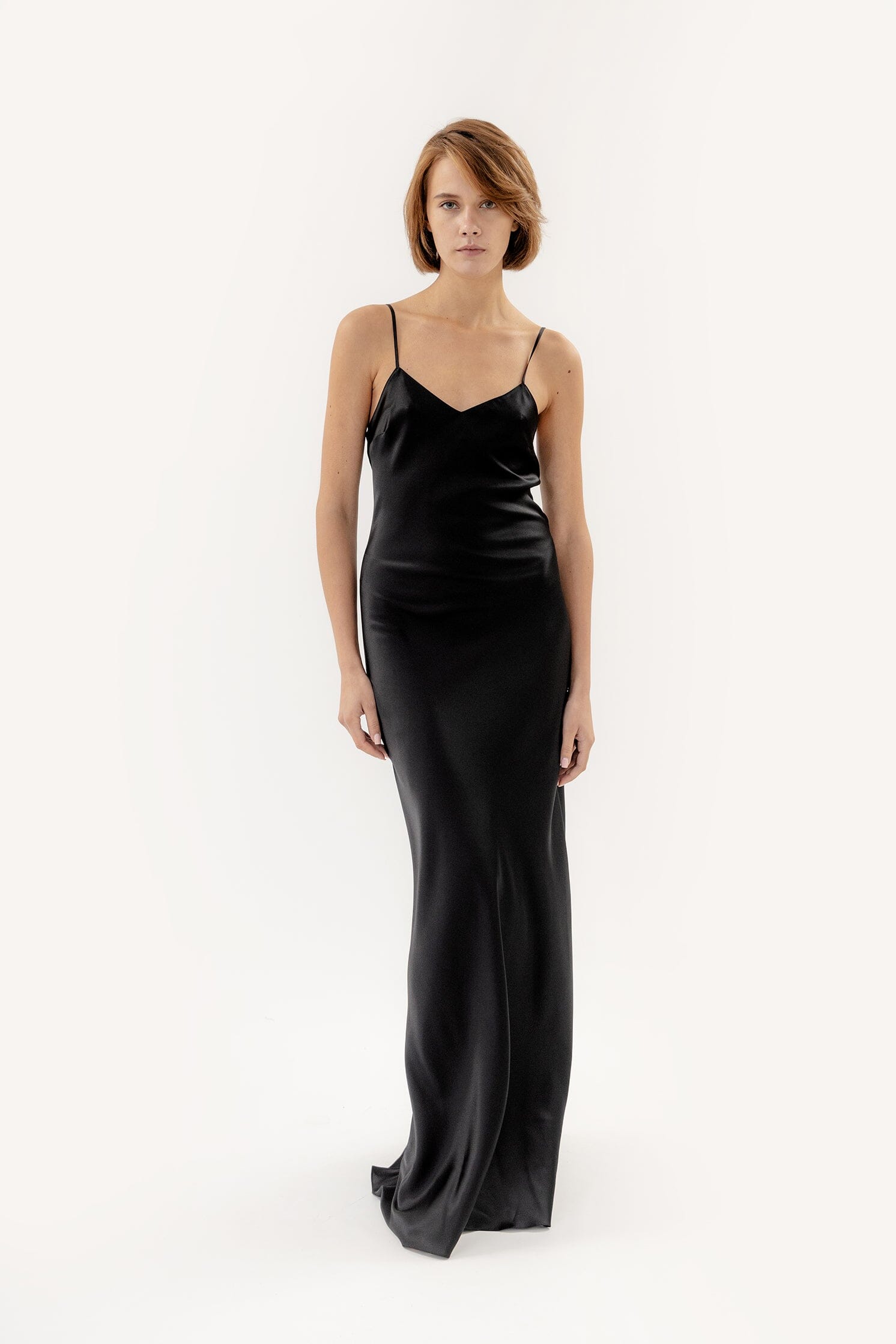 Benevolent Silk Slip Black Product Amoralle