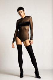  Blushing Bodysuit Black Product Amoralle