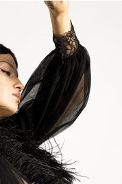  Fascinating Bodysuit Black Product Amoralle