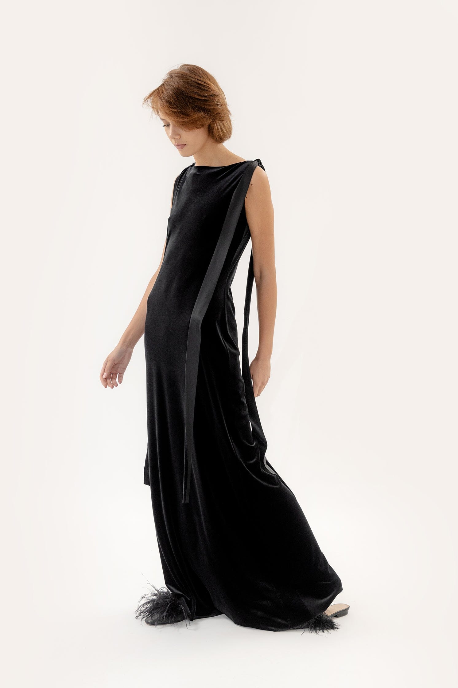  Praised By Time Dress Black Product Amoralle