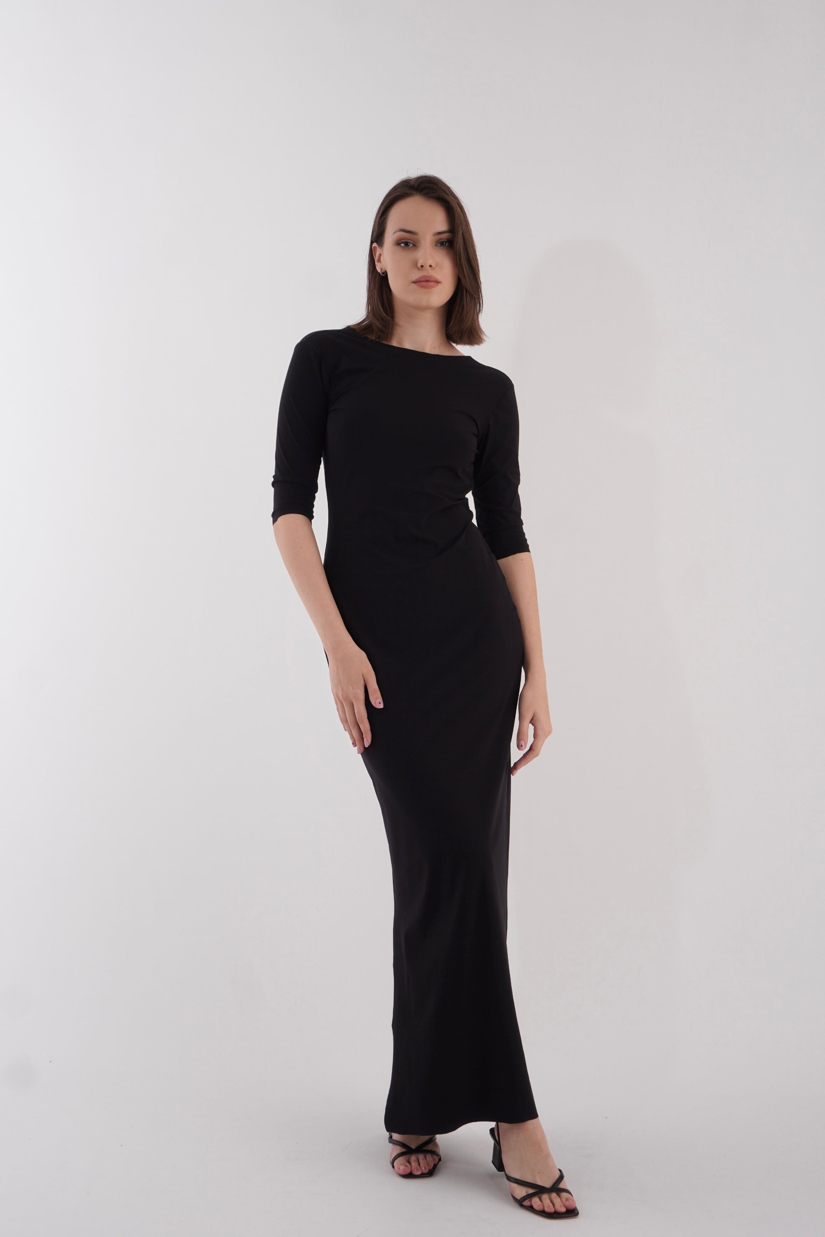  Silent Flame Dress Black Product Amoralle