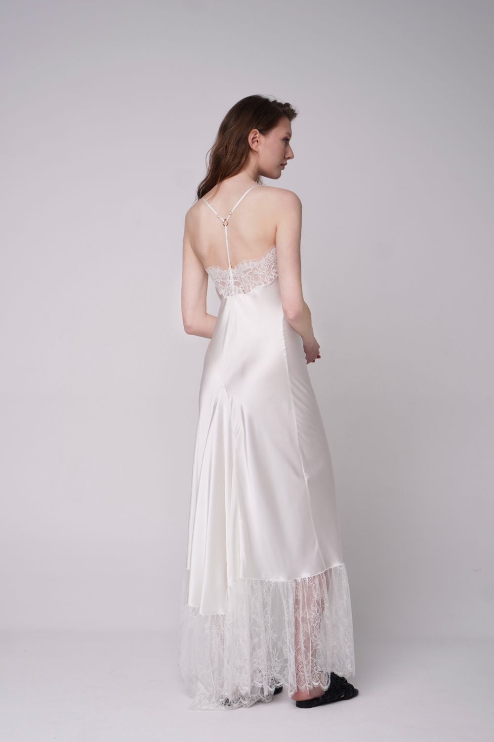 Silk Passion Slip White Product SIA Glamoralle