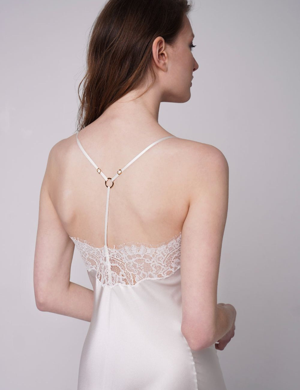  Silk Passion Slip White Product SIA Glamoralle