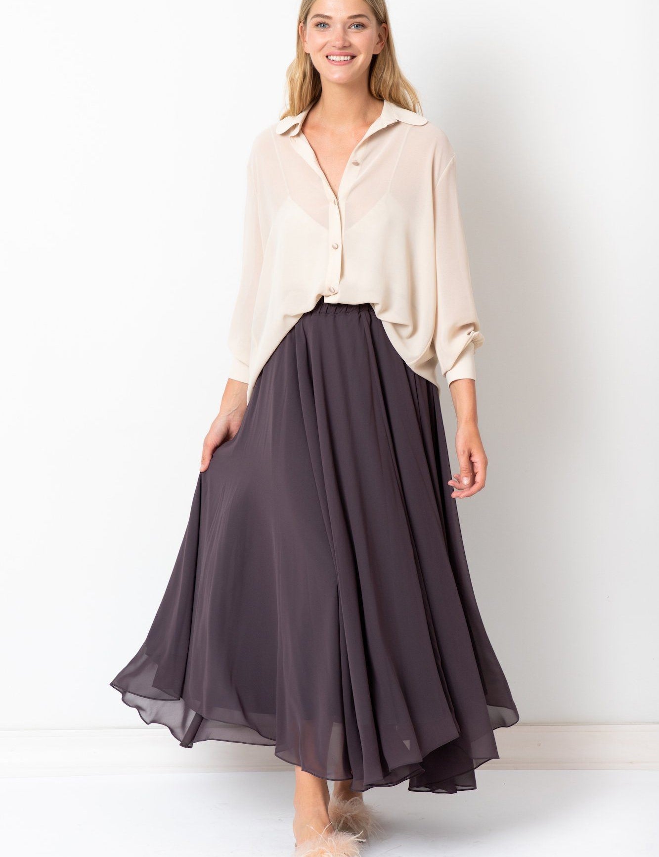  Summer Maxi Skirt Amoralle