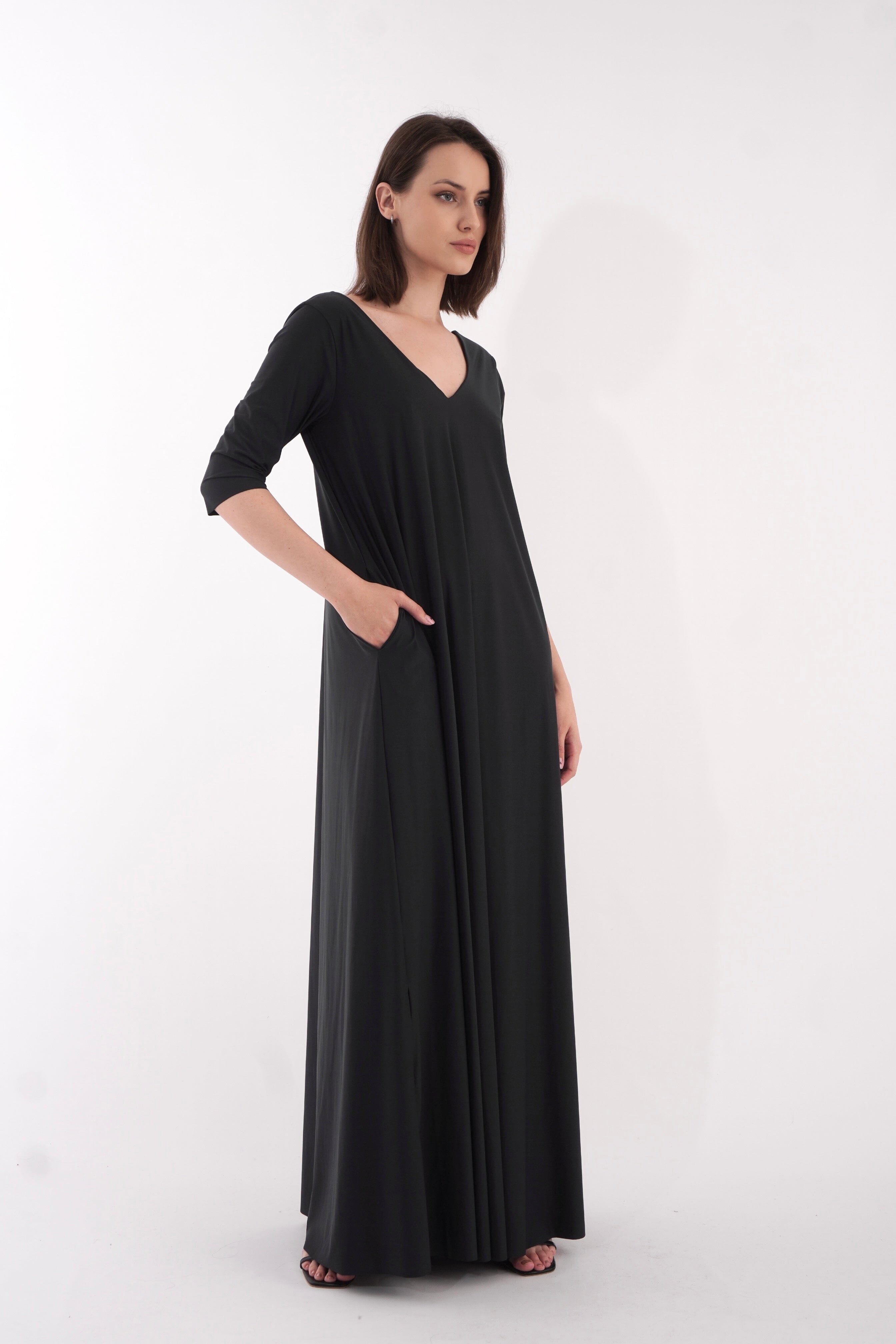  The Sensual Ever After Dress Dark Grey Product Amoralle