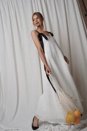  You Make Loving Fun Linen Dress Ivory Product SIA Glamoralle
