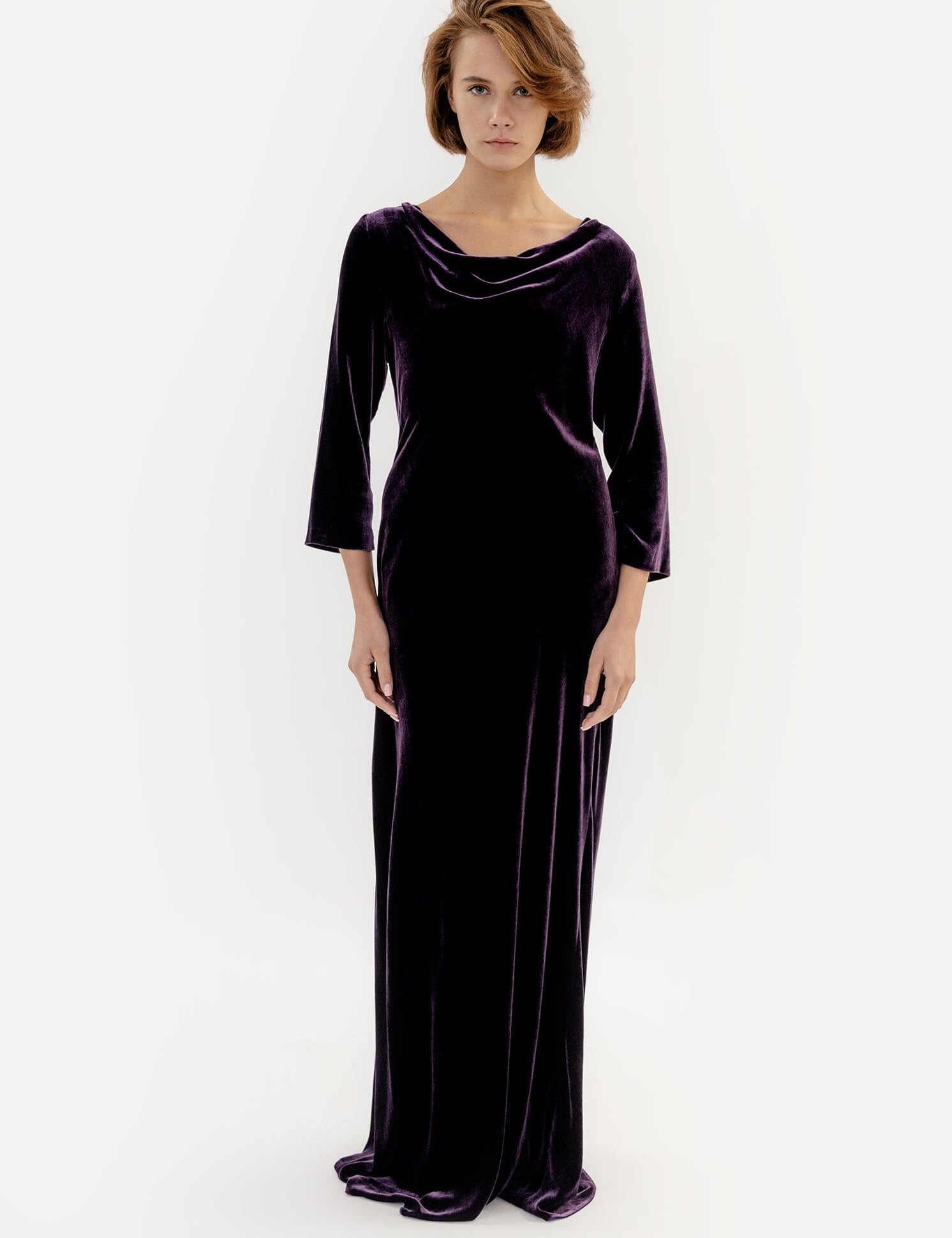  Your Beauty Is Magic Dress Dark Plum Product Amoralle