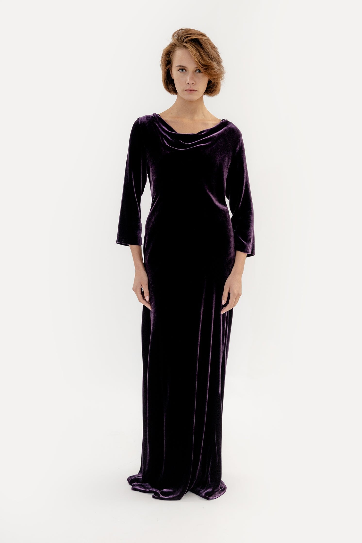  Your Beauty Is Magic Dress Dark Plum Product Amoralle