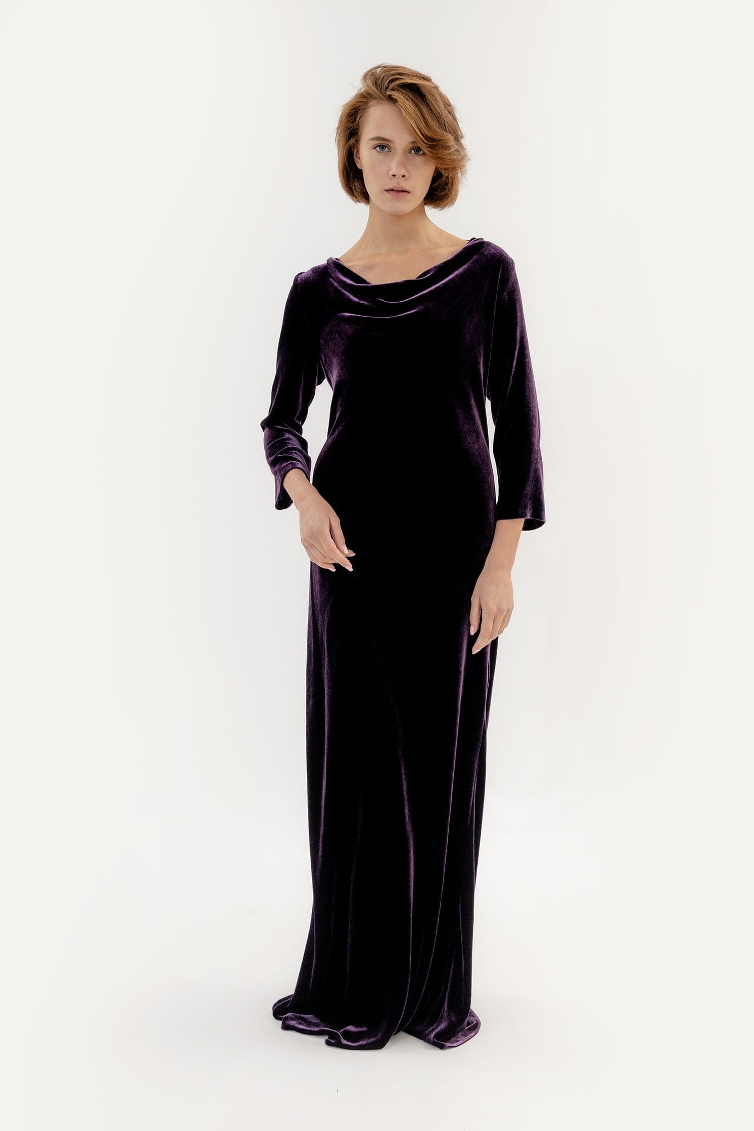  Your Beauty Is Magic Dress Dark Plum Product Amoralle