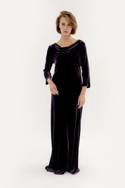  Your Beauty Is Magic Dress Dark Plum Product Amoralle